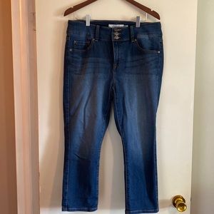 Torrid First at Fit size 14 ankle denim jeans with triple button